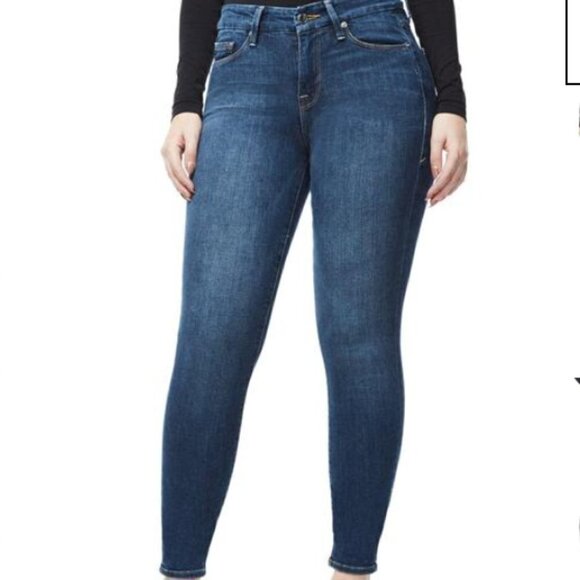 Good American Good Legs Jeans in Blue 004 sz 16 - Picture 1 of 5